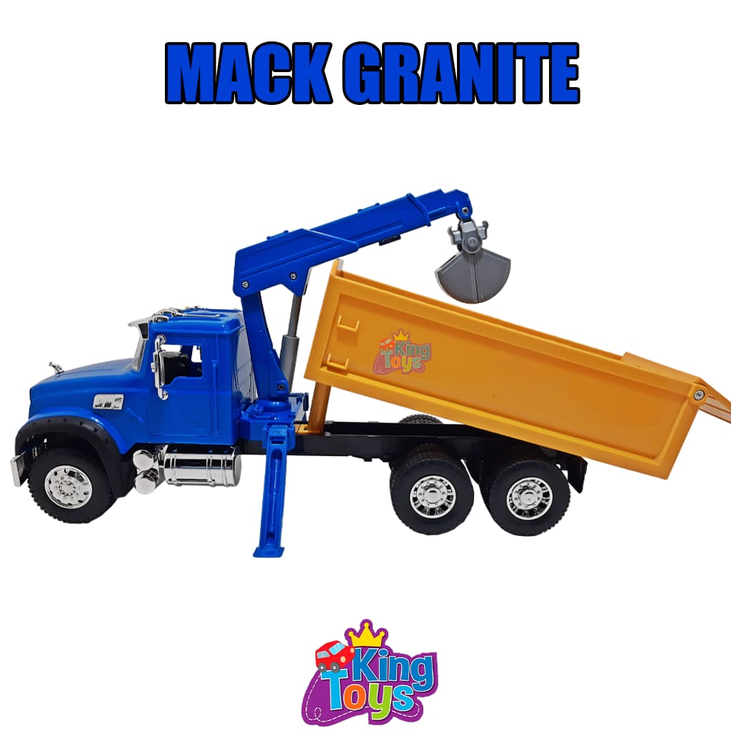 CAMION_MACK_GRANITE_A_ESCALA_KING_TOYS